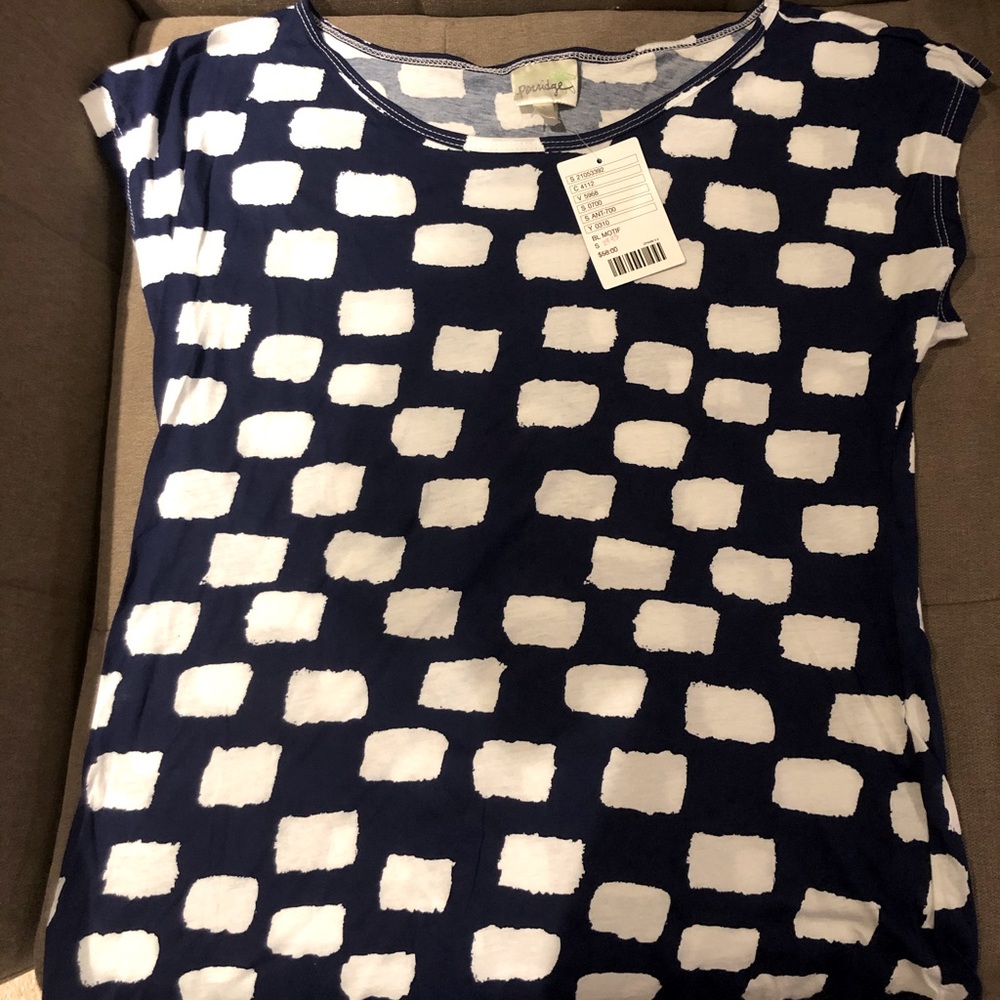 Porridge Abstract Square Shirt